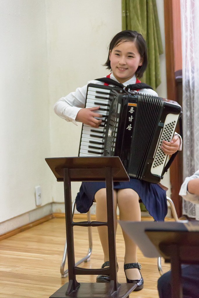 accordions is the music